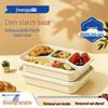 Jiwanggu 1100ml 4-Compartment Compostable Lunch Box