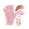 Reusable Cotton Gel Half-Finger Gloves For Deep Moisturizing Care Overnight Repair Treatment For Dry Cracked Hands Care Tool
