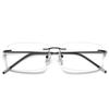 Neue rahmenlose Lesebrille mit Blaulichtfilter