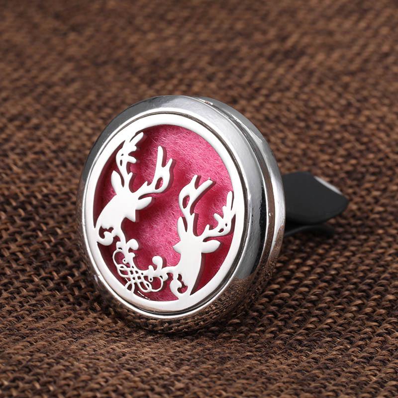 Popular Car Air Freshener Vent Clip: Octopus, Heart, Snowflake Design Essential Oil Diffuser