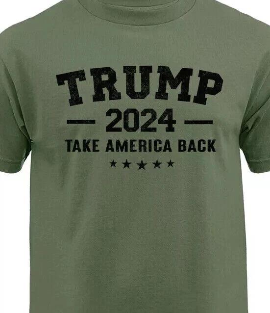 Трамп 2024 Вернем Америку футболка унисекс XXXXL