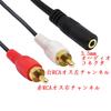 CERRXIAN RCA Audio RCA Pin Plug Male Splitter AUX Adapter RCA Gold RCA Conversion 2 RCA Male To for Car 25cm 3.5mm Cable, Cable, Cable, Red/White