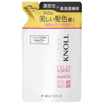 STEPHEN KNOLL Color Shampoo Prevents Color Damage and Amino Refill, 400ml, Fading, Acid, Silicone-Free