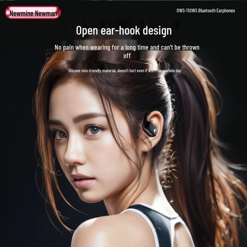 Newman OWS-11 Bone Conduction Open-Ear Sport Headphones