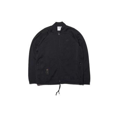 Originals Warmup Track Jacket In Solid Vintage Style Men Tops Black GK0662
