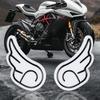 LED Motorcycle Lights Double Wings Motorcycle Warning Lights 2-Modes High Brightness Warning Lamp Decorative Shockproof Flashing