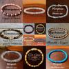 Women's Fashion Crystal Beaded Bracelet Colorful Elastic Flashy Jewelry for Concert Wear Souvenir Gift