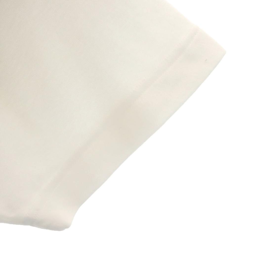 CAPTAIN SANTA Bowling print bag Short sleeve Polo shirt L off white Men's Used