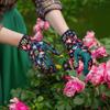 Gardening Gloves for Women Weeding Digging Planting Raking Thorn Proof No Stab for Working Outdoor Protective Leather Gloves