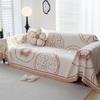 Plush Couch Towel Thicken Sofa Cover Full Wrap Non-slip Dustproof Universal Blanket for Home