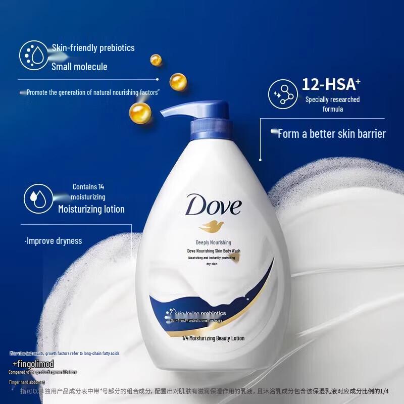 Dove Cherry Blossom Deeply Nourishing Body Wash Set