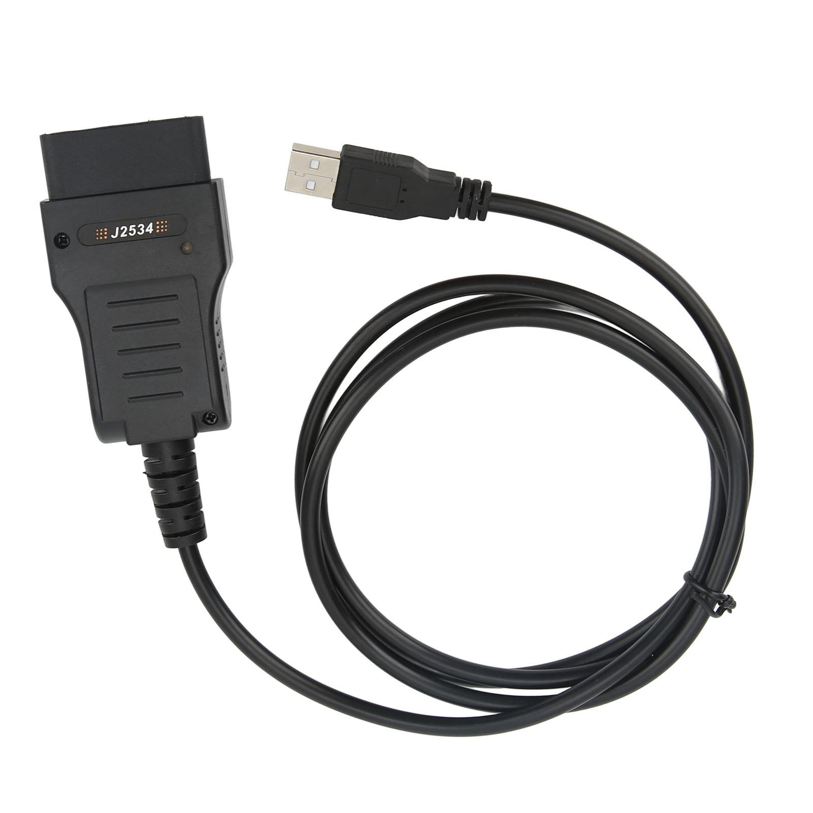 

for HDS 16Pin OBDII Diagnostic Interface Cable Active Test Tool with LED Status Indicator for 1996‑2010 Vehicles