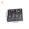 Heavy Duty 2A Battery Holder With Solderable Contacts Plastic Metal Hybrids Construction For Prolonged Use
