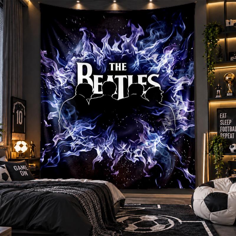 Wall Hanging Tapestry The Beatles Print Cloth for Living Room Bedroom Home Decor