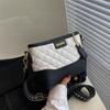 New fashionable and popular contrasting ribbon stray bag versatile shoulder messenger trendy women's bag