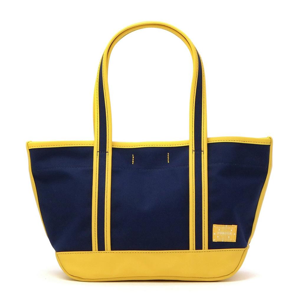 Porter Boyfriend Tote Yellow Bag,