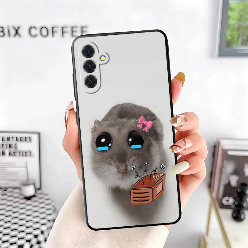 

Funny Sad Hamster Meme Soft Phone Case for Samsung A17 A37 A57 A16 A26 A36 A56 A15 A25 A35 A55 A14 A24 A34 A54 A13 A23 A33 A53 A Samsung A22 4G