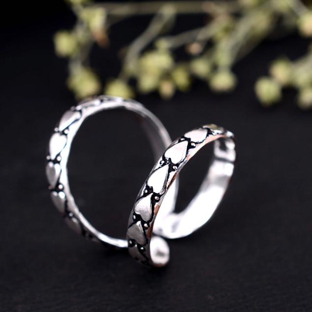 

Silver Arthritis Thumb Splint Ring – Adjustable Handmade Therapy Support Band, Pain Relief Jewelry Gift for Women 12 срібний