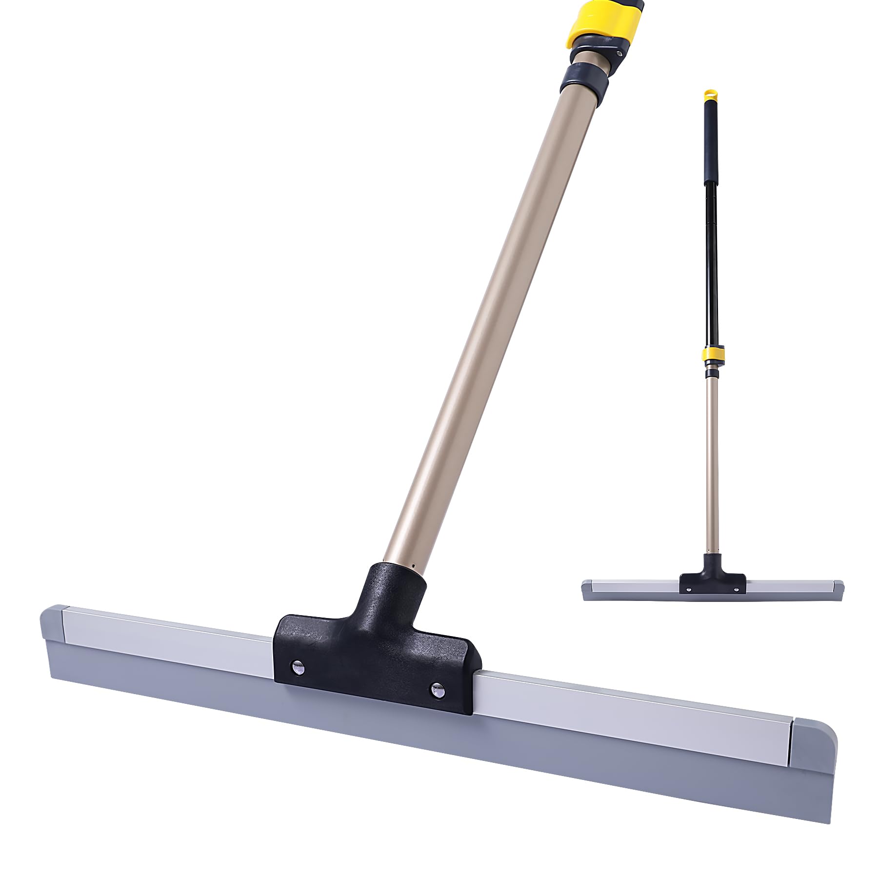 

CLEANHOME Сухой слив Пол Стеклянный пол Подходит для губки из пенорезины, Швабра, Скребок, 113-140см, Раздвижной, Швабра, Швабра, Скребок, Балкон,