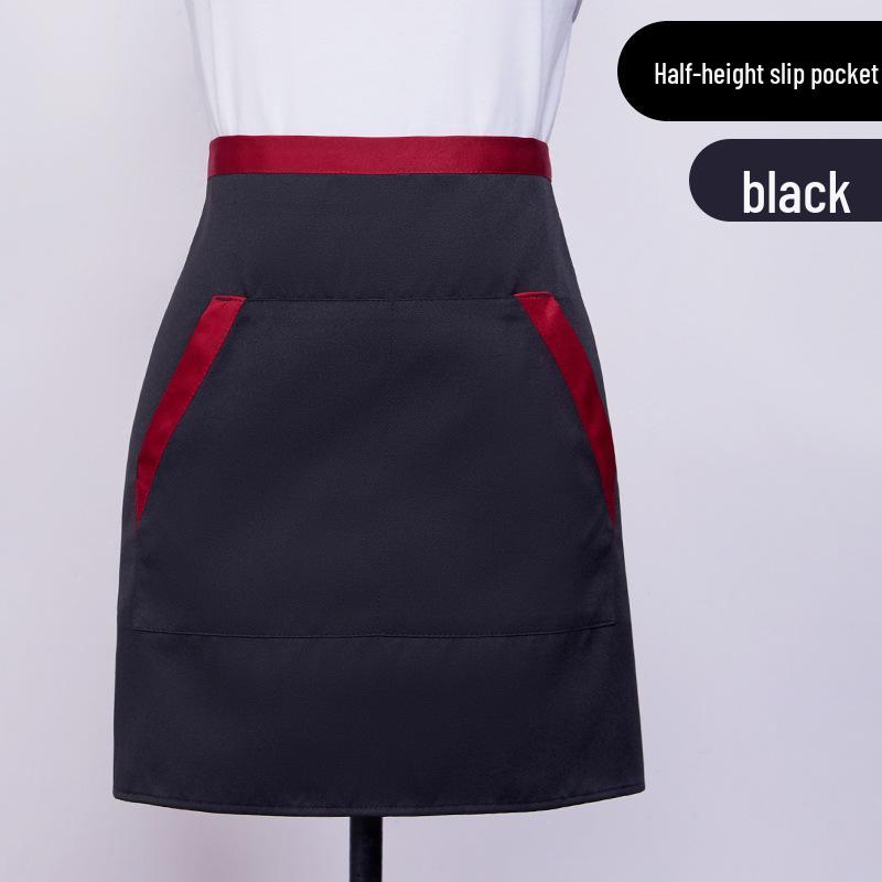 Multi-Color Anti-Stain Waist Apron for Waiters and Kitchen Staff
