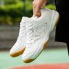 Badminton shoes men's and women's professional non-slip, wear-resistant and breathable rotating button carbon board children's competition training