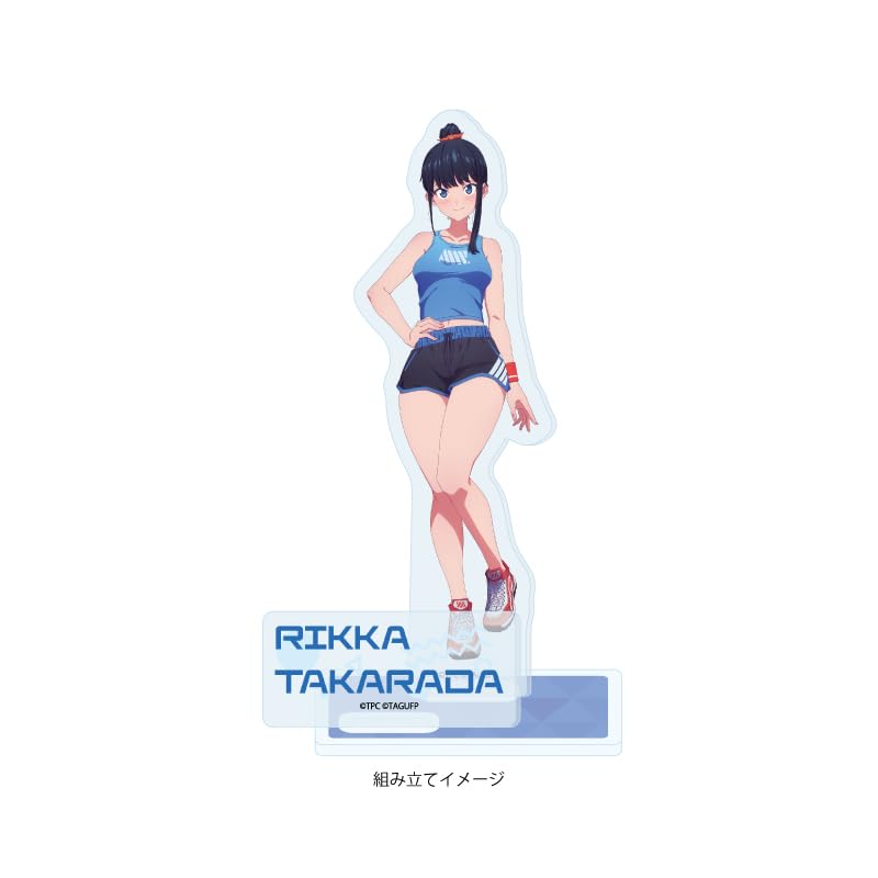 Gridman Universe 07 Takarada Rikka Sportswear Acrylic Stand Plate Ver. [Original Illustration]