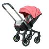Lichte opvouwbare 4-in-1 multifunctionele kinderwagen, draagbaar voor pasgeborenen, type mand met comfortabele zitting
