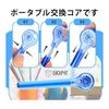 Correction tape, mini pen type, 5 pieces, 5 colors, tape width approx. 5mm, length approx. 6m, large capacity, refillable, convenient to carry,