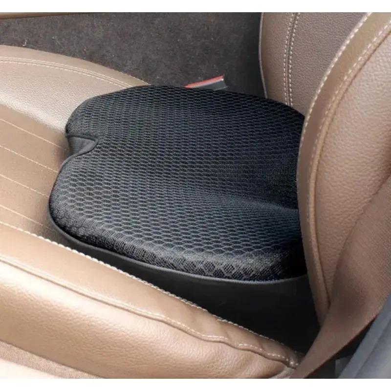 Sciatica Lower Back Pain Relief Car Seat Cushion New 2 in 1 Memory Foam Seat Pad for Car Driver Seat Comfort Ergonomic