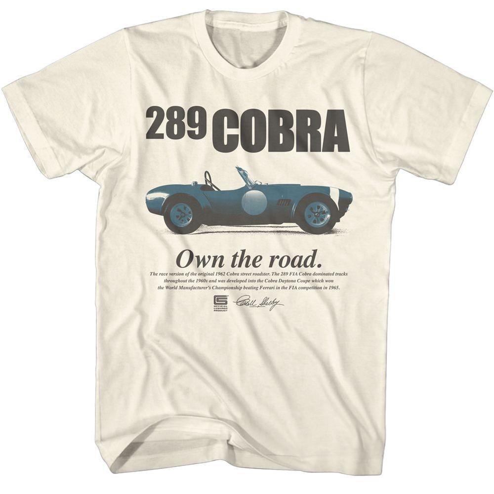 

Carroll Shelby 289 Cobra Natural T-Shirt XL