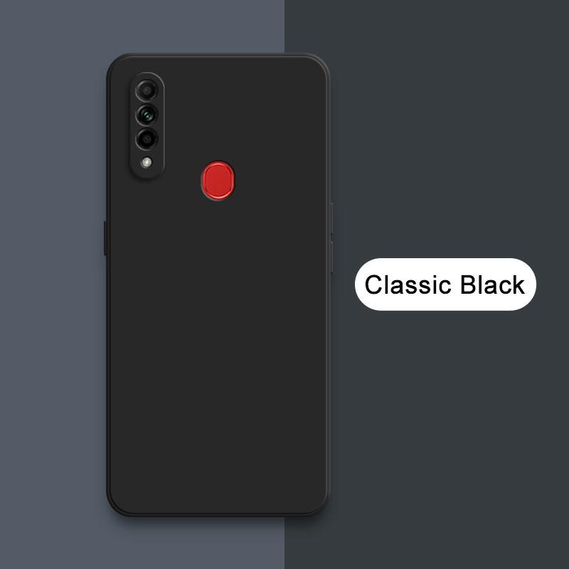 

Квадратный жидкий силиконовый чехол для камеры OPPO A8 A31, защитный 360-градусный противоударный мягкий чехол для телефона OPPOA8 OPPOA31, модная сумка-корпус OPPO A31