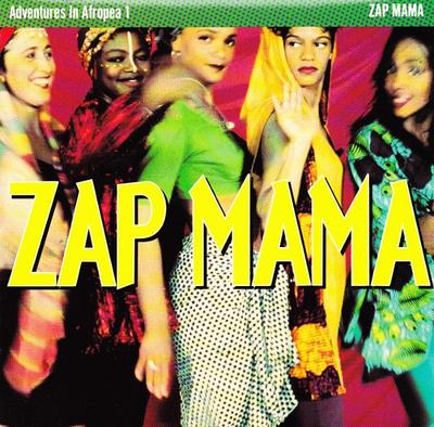 CD ZAP MAMA - Adventures in Afropea 1 CDW45183 Luaka Bop 1993 Kanada Jazz Gebraucht
