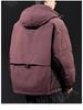 Men's Trendy Thickened Hooded Down Jacket, Winter 2025 Collection, Plus Size Workwear Outerwear