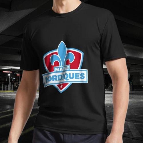 Maine Nordiques Active Logo T-Shirt Funny Size Mode American T-shirt L