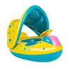 PVC Inflatable Children's Swim Ring with Canopy - Baby Water Toy Seat