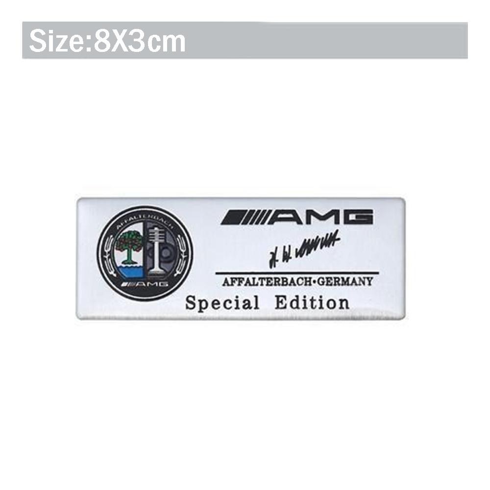 

Metal Emblem Sticker keychain Car Decoration Styling Decals For Mercedes Benz AMG class W205 W203 GLC GLK W206 W220 A180 W211
