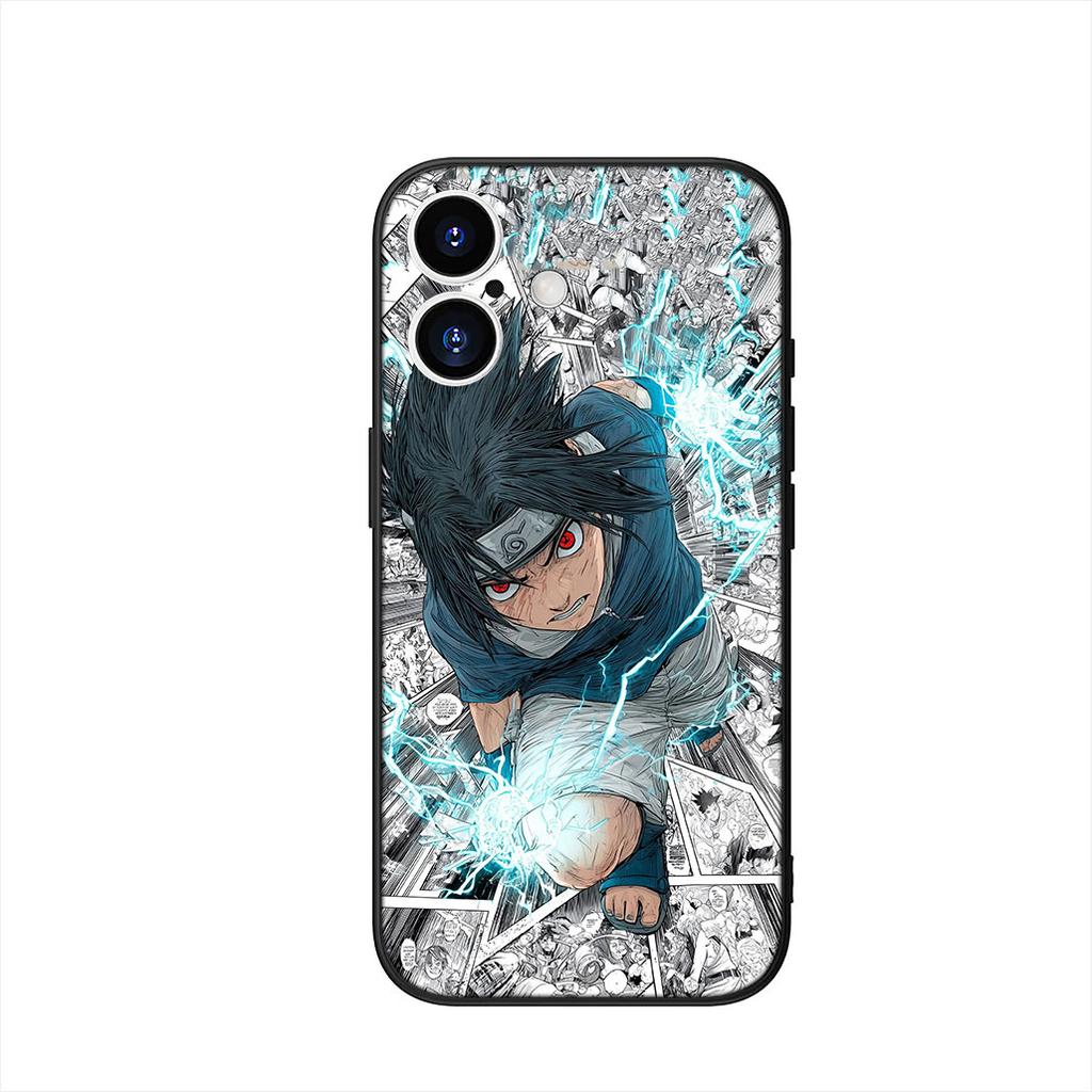 Phone Cover for Apple iPhone 17 16 15 11 Pro XS Max XR 6 7 8 Plus + SE 2020 5 16E Case Itachi Narutos Sasuke Uchiha Madaras