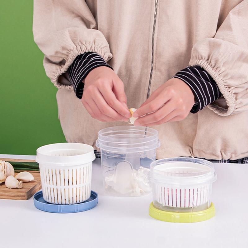 Effective Scallion Storage Container Portable Kitchen Scallion Freshness Keeping Container for Cooking Preparation