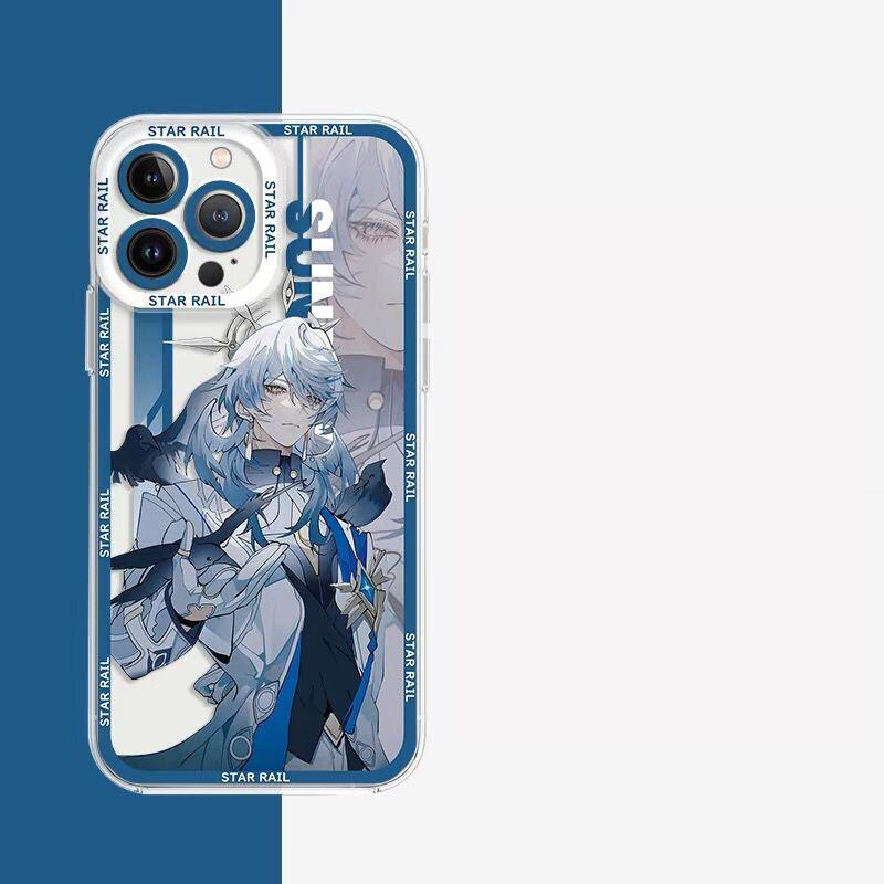 Honkai Star Rail Sunday Case For Samsung S24 S21 S22 S23 S30 S25 Plus Ultra S20 S21 S23 S24 FE A55 A35 A15 A25 A54 Cover Clear