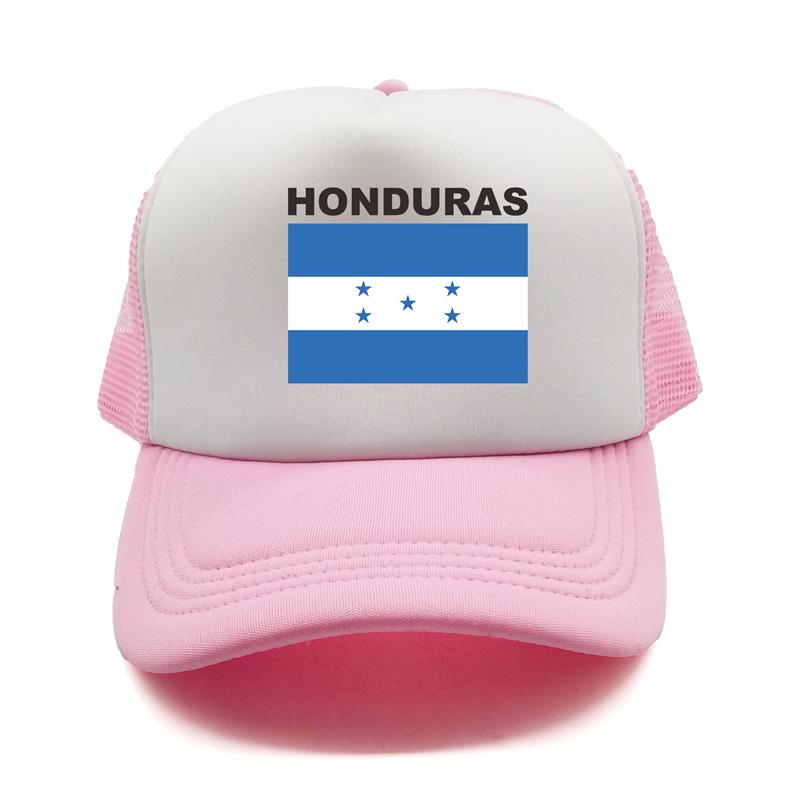 Honduras Trucker Cap Summer Unisex Cool Country Flag Hat Baseball Caps Unisex Outdoor Mesh Net Caps
