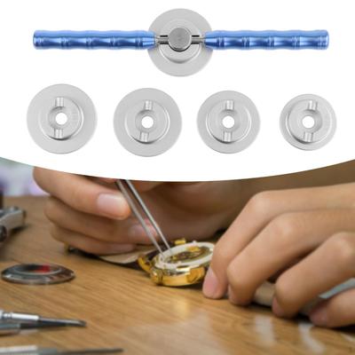 Watch Case Opener, Back Remover Tool Repairing Sturdy Multipurpose Portable Wrench Dies