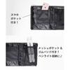 WEGO Ita Bag (Large Size) Lace-up Tote Bag, Decorated Bag, A3/A4 Size, Clear, for Fandom