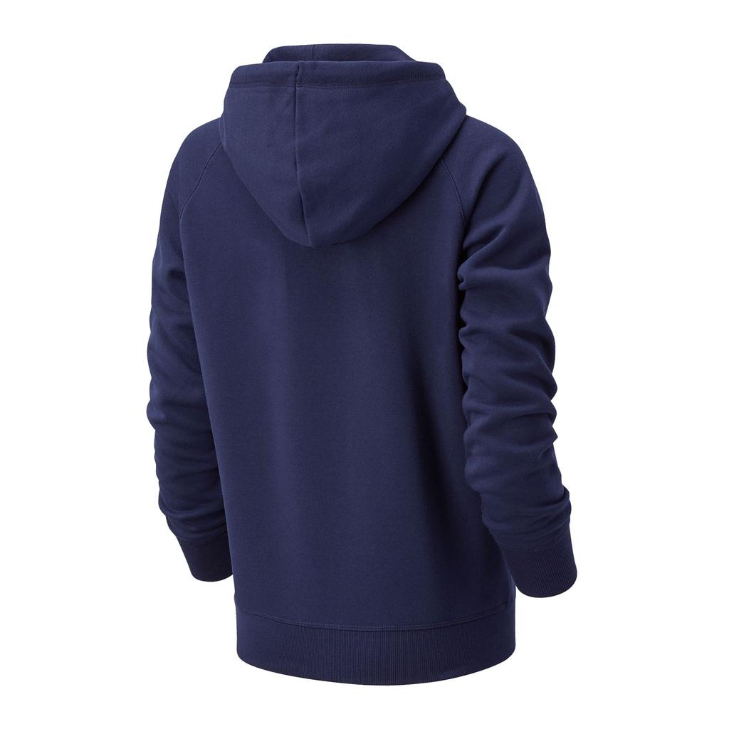New Balance Core Fleece Hoodie Fleece PGM S Women's (WT03810) Sweatshirt, Lining, (Pigment),