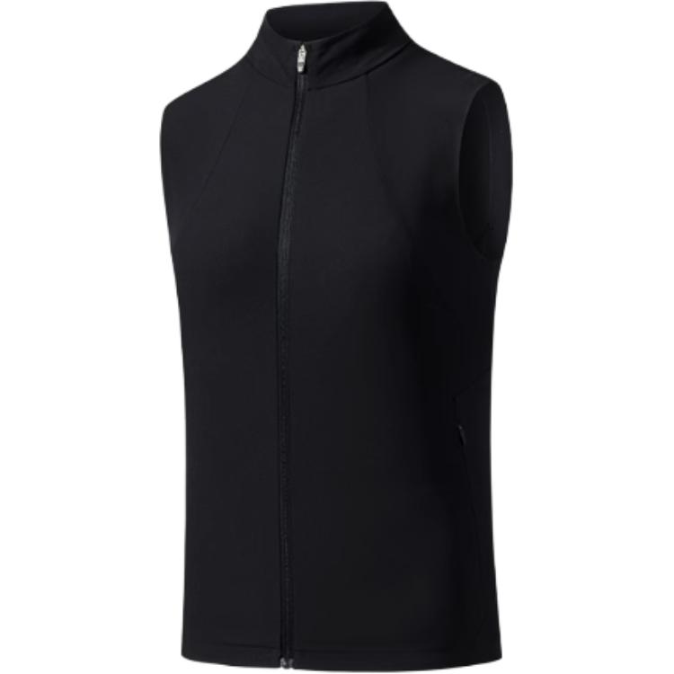 

Anta Champion All-Weather Series Sports Casual Simple Solid Color Slim Vest Women Vests Basic-Black 162520606-2 M