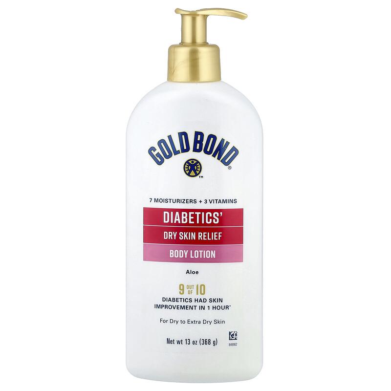 Diabetics, Body Lotion, Dry Skin Relief, Aloe, For Dry to Extra Dry Skin, 13 oz (368 g)
