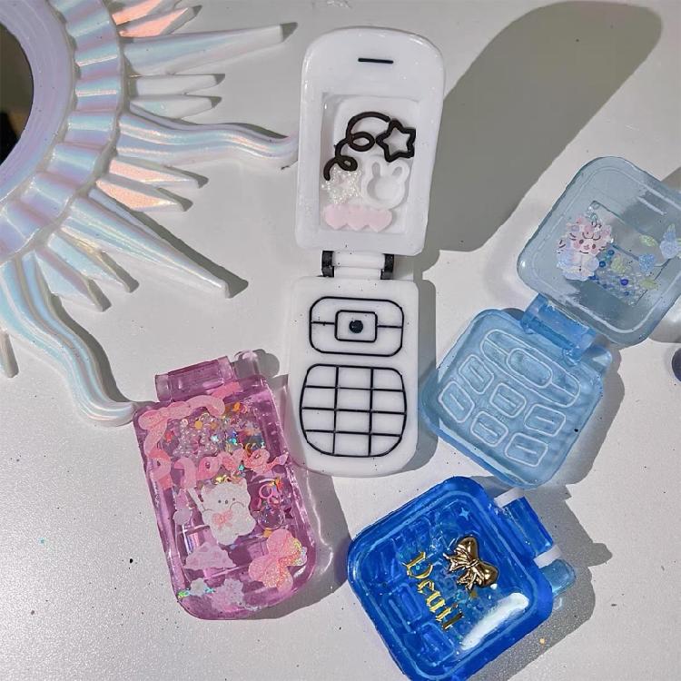 Resin Shaker Mold,Reusable Cute Silicone Quicksand Mould for DIY Crafts Making