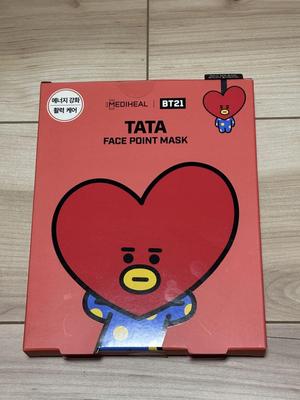 [USED] BT21 TATA Face Point Mask