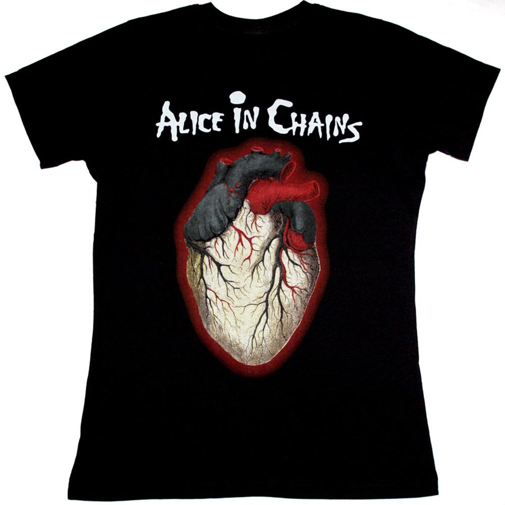 Alice In Chains Album Tour Men T-shirt Black Cotton All Sizes Unisex T-Shirt XXXXL