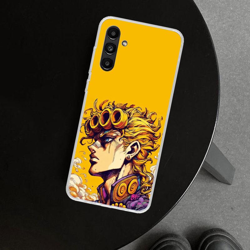 JoJo Adventure Giorno Giovanna Phone Case Cover for Samsung Galaxy A17 A16 A26 A36 A56 A57 A37 A15 A25 A35 A55 A14 A24 A34 A54 A