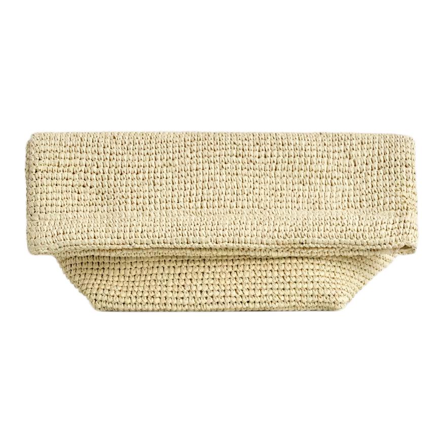 

COS Folded Paper Clutch Bag Women clutch bags Beige 1331931001 Beige